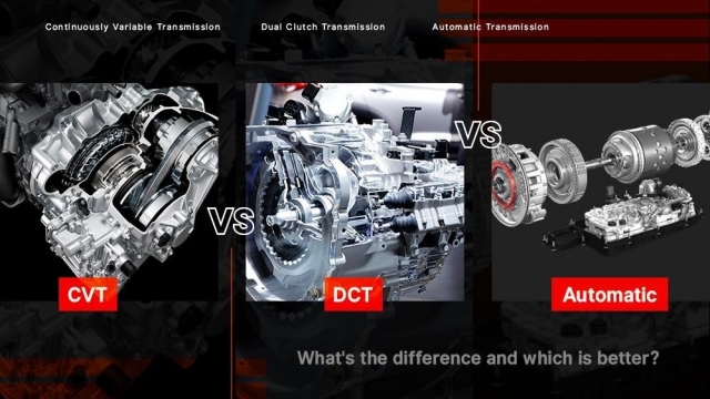 Phân biệt cách hoạt động của ba loại hộp số tự động: truyền thống, DCT và CVT