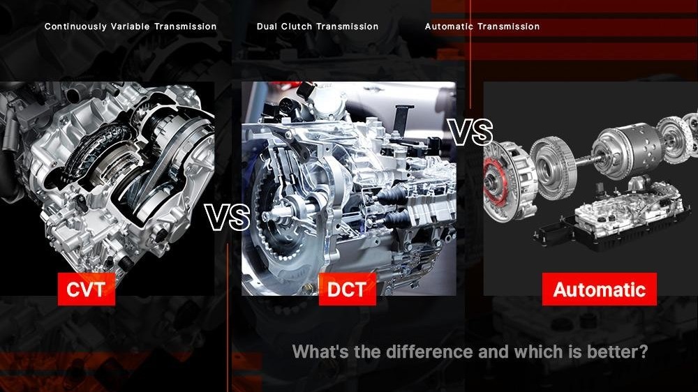 Phân biệt cách hoạt động của ba loại hộp số tự động: truyền thống, DCT và CVT