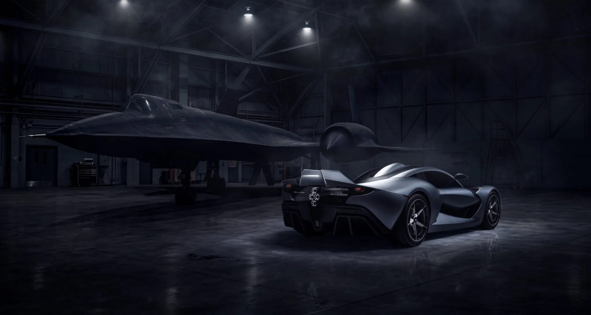Hennessey Blackbird được đặt tên theo mẫu máy bay Lockheed SR-71 Blackbird