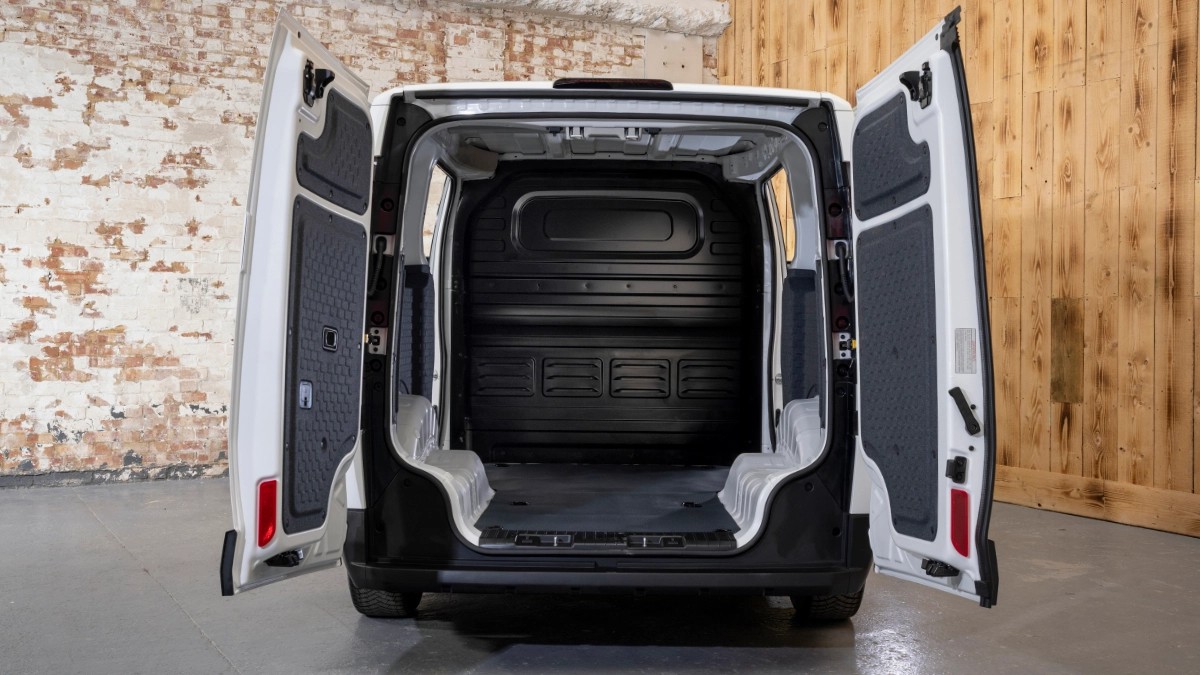 Khoang chứa hàng của Kia PV5 Cargo