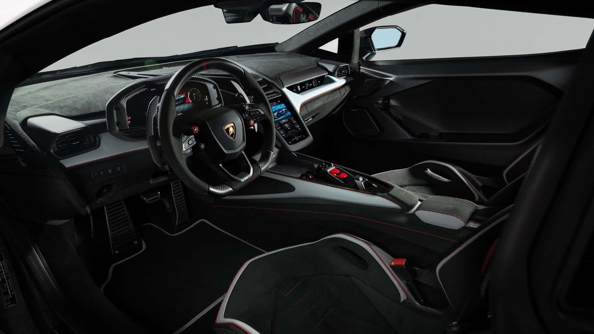 Lamborghini Revuelto SV ra mắt với công suất 1.050 mã lực, 0-100 km/h trong 2,4 giây Nội thất của Lamborghini Revuelto SV