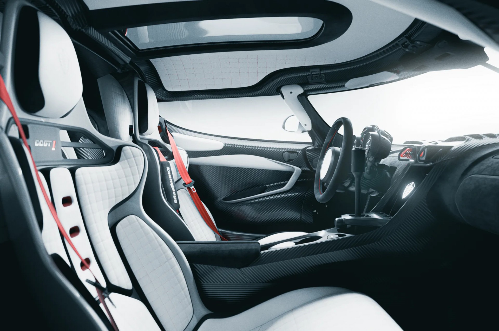 Nội thất của Koenigsegg CCGT1