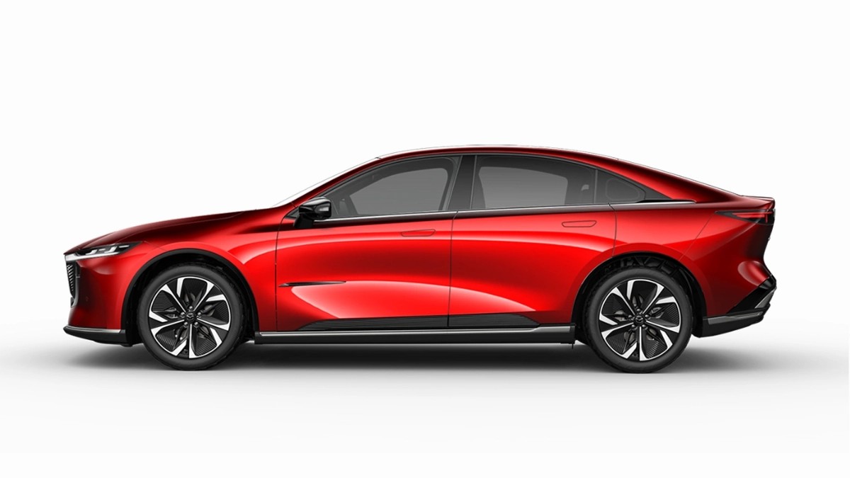 Sedan thuần điện Mazda6e ra mắt Singapore, liệu có cơ hội về Việt Nam? Phía bên của Mazda6e