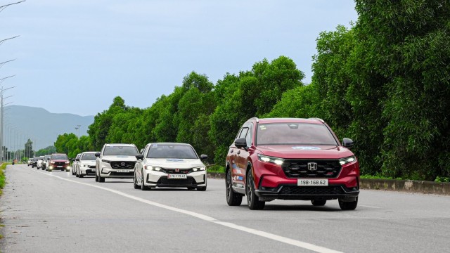 Honda Hybrid Touring: Trải nghiệm công nghệ hybrid qua những cung đường và thử thách gymkhana tại PVOIL VGC 2026