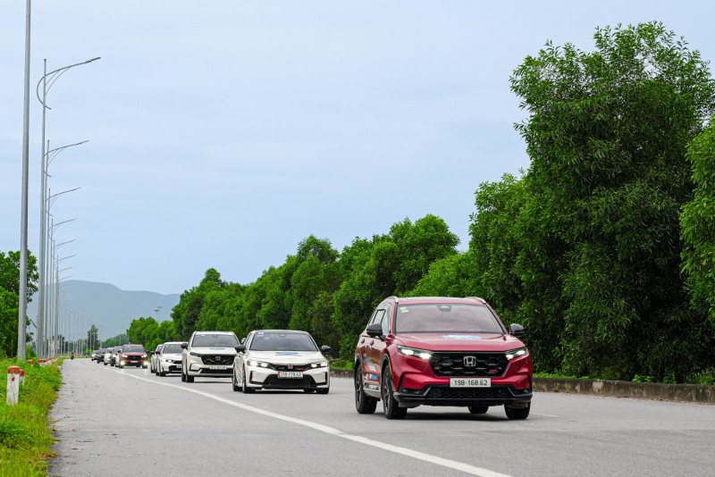 Honda Hybrid Touring: Trải nghiệm công nghệ hybrid qua những cung đường và thử thách gymkhana tại PVOIL VGC 2026