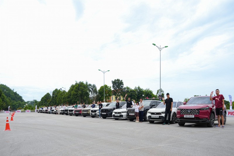 Honda Hybrid Touring: Trải nghiệm công nghệ hybrid qua những cung đường và thử thách gymkhana tại PVOIL VGC 2026