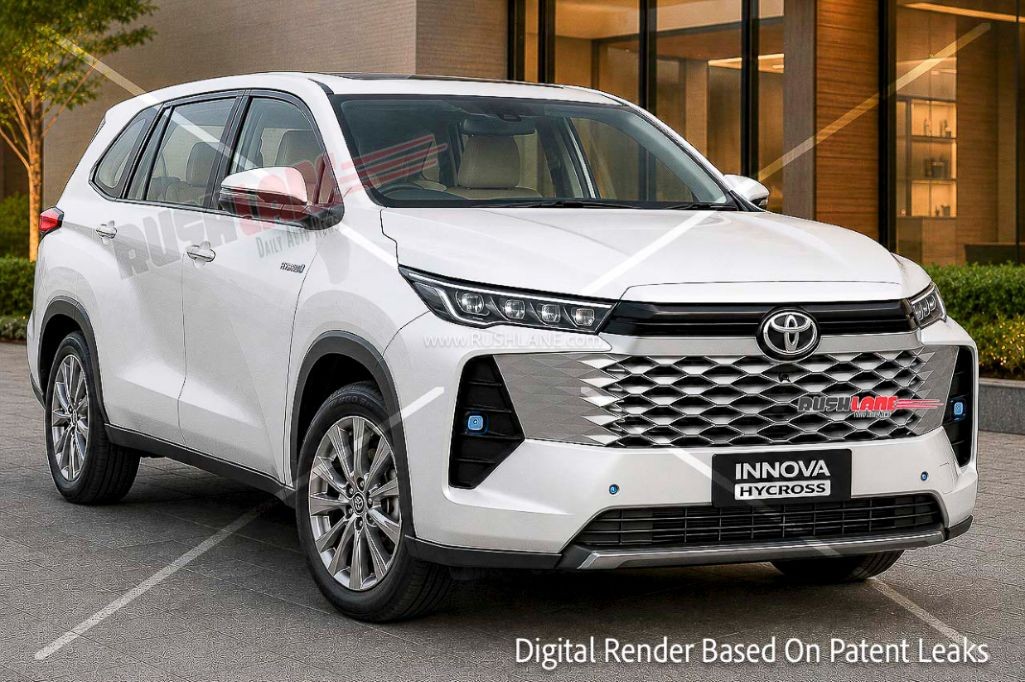 Toyota Innova Hycross lộ thiết kế mới, mặt trước vuông vức như Hilux Toyota Innova Hycross lộ thiết kế mới, mặt trước vuông vức như Hilux