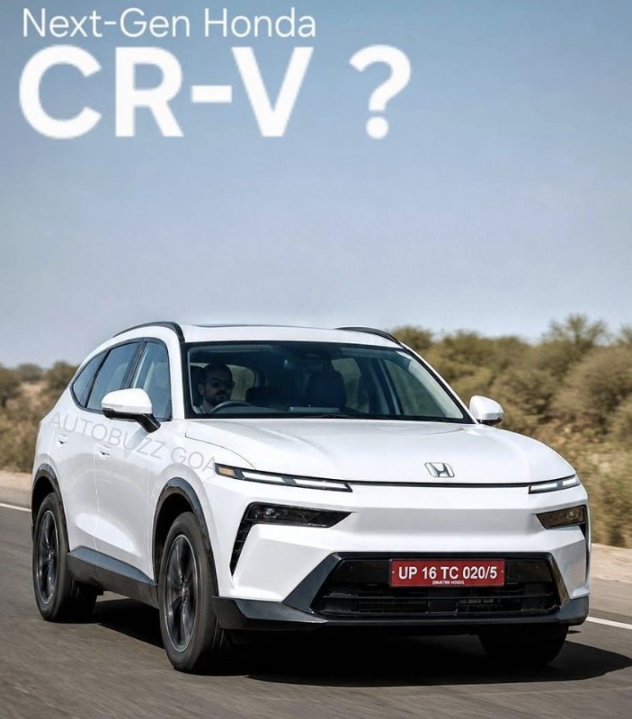 Honda CR-V thế hệ mới lột xác toàn diện? Honda CR-V thế hệ mới lột xác toàn diện?