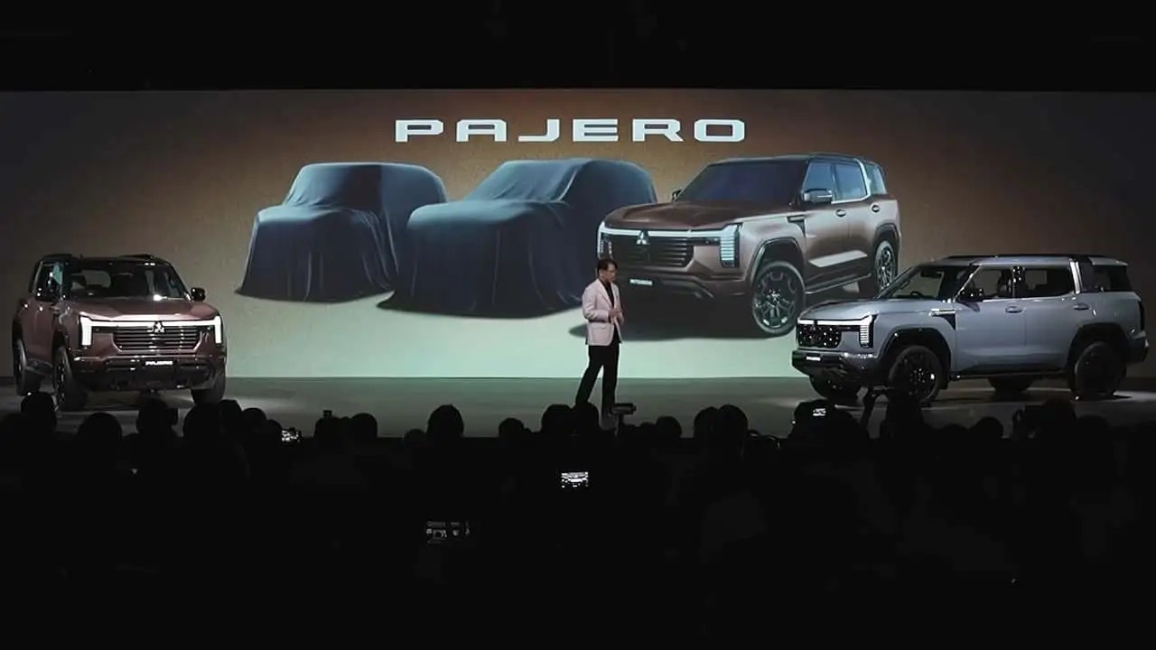 Mitsubishi Pajero thế hệ mới sẽ có hai mẫu xe "chị em" kích thước nhỏ hơn