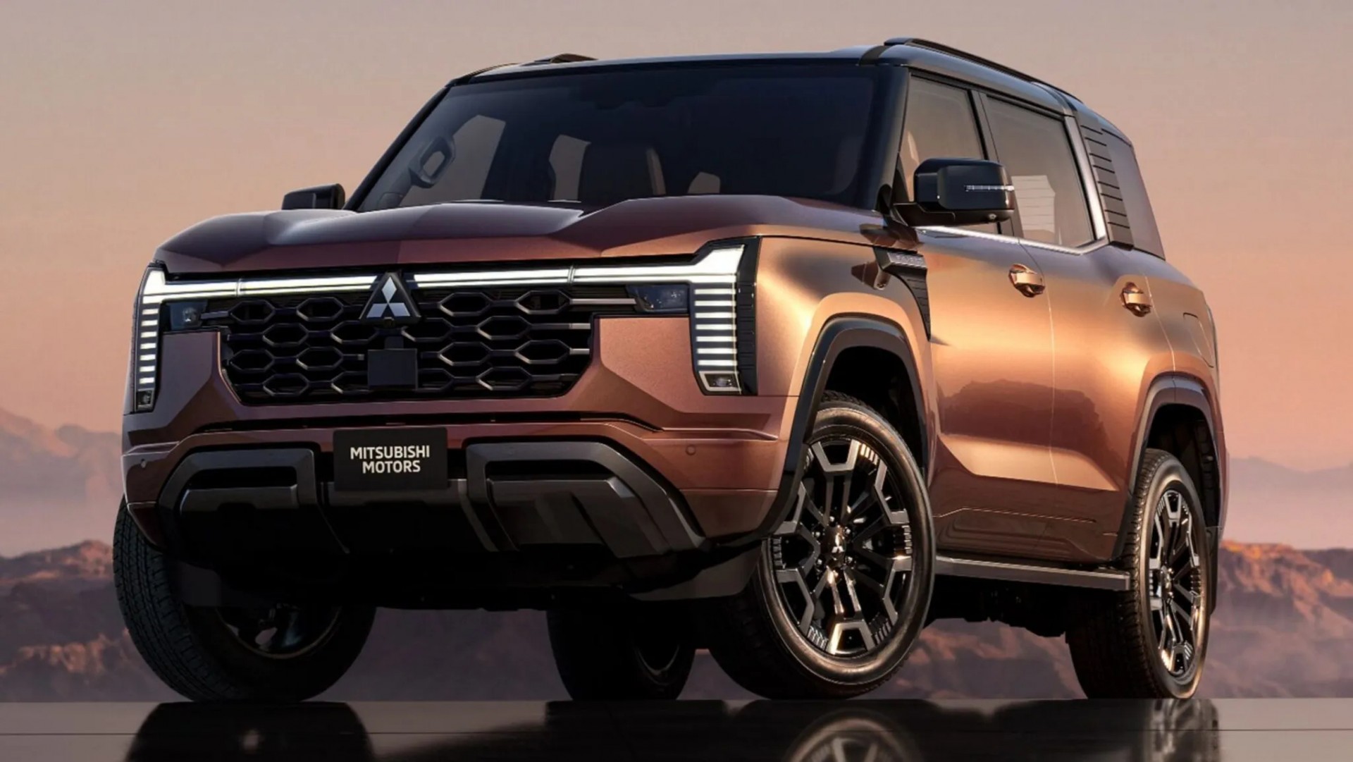 Mitsubishi Pajero thế hệ mới chú trọng khả năng chạy địa hình ngay từ đầu