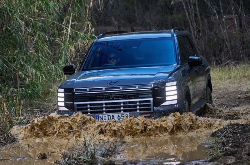 Hyundai Palisade XRT Pro 2027 nâng gầm, lốp địa hình Hyundai Palisade XRT Pro 2027 nâng gầm, lốp địa hình
