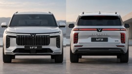 VinFast VF9 facelift được đăng ký bằng sáng chế tại Ấn Độ, diện mạo và kích cỡ thay đổi