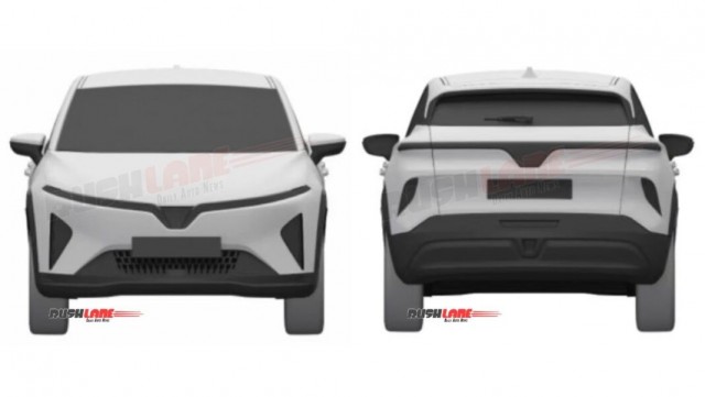 VinFast VF 6 facelift được đăng ký bằng sáng chế tại Ấn Độ, đầu và đuôi xe thay đổi