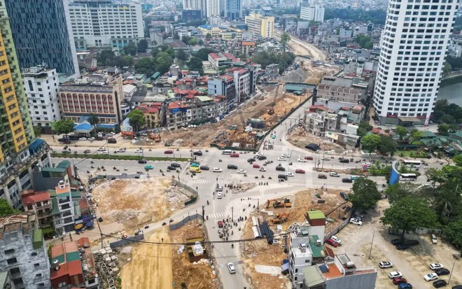 Hà Nội điều chỉnh giao thông nút Láng Hạ - Giảng Võ - La Thành từ đêm 11/9 Hà Nội điều chỉnh giao thông nút Láng Hạ - Giảng Võ - La Thành từ đêm 11/9