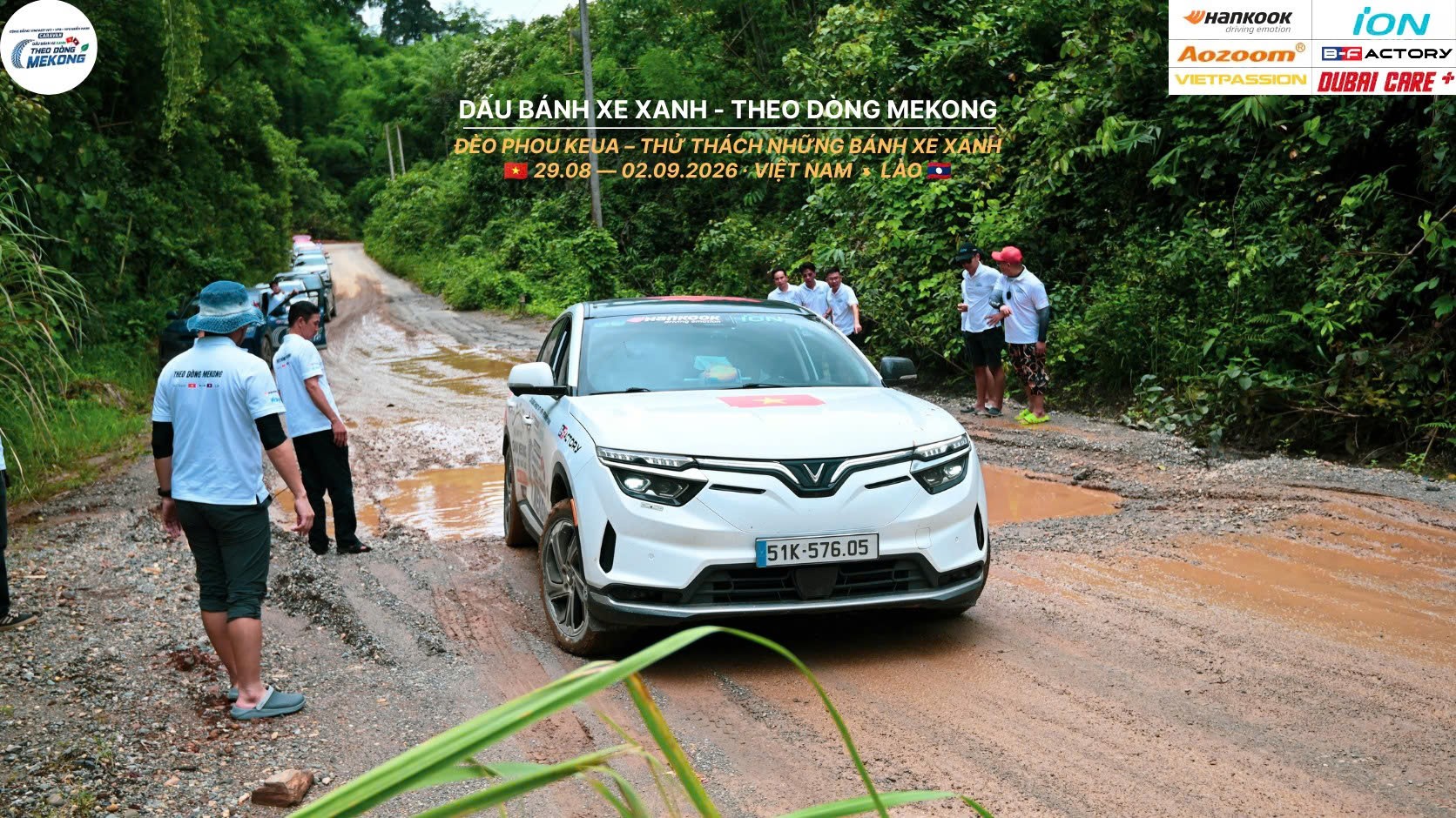 3.000 km theo dòng Mekong trên những chiếc VinFast 3.000 km theo dòng Mekong trên những chiếc VinFast