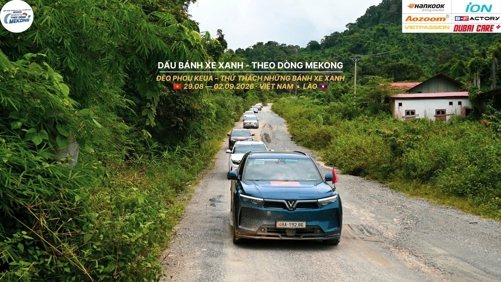 3.000 km theo dòng Mekong trên những chiếc VinFast 3.000 km theo dòng Mekong trên những chiếc VinFast