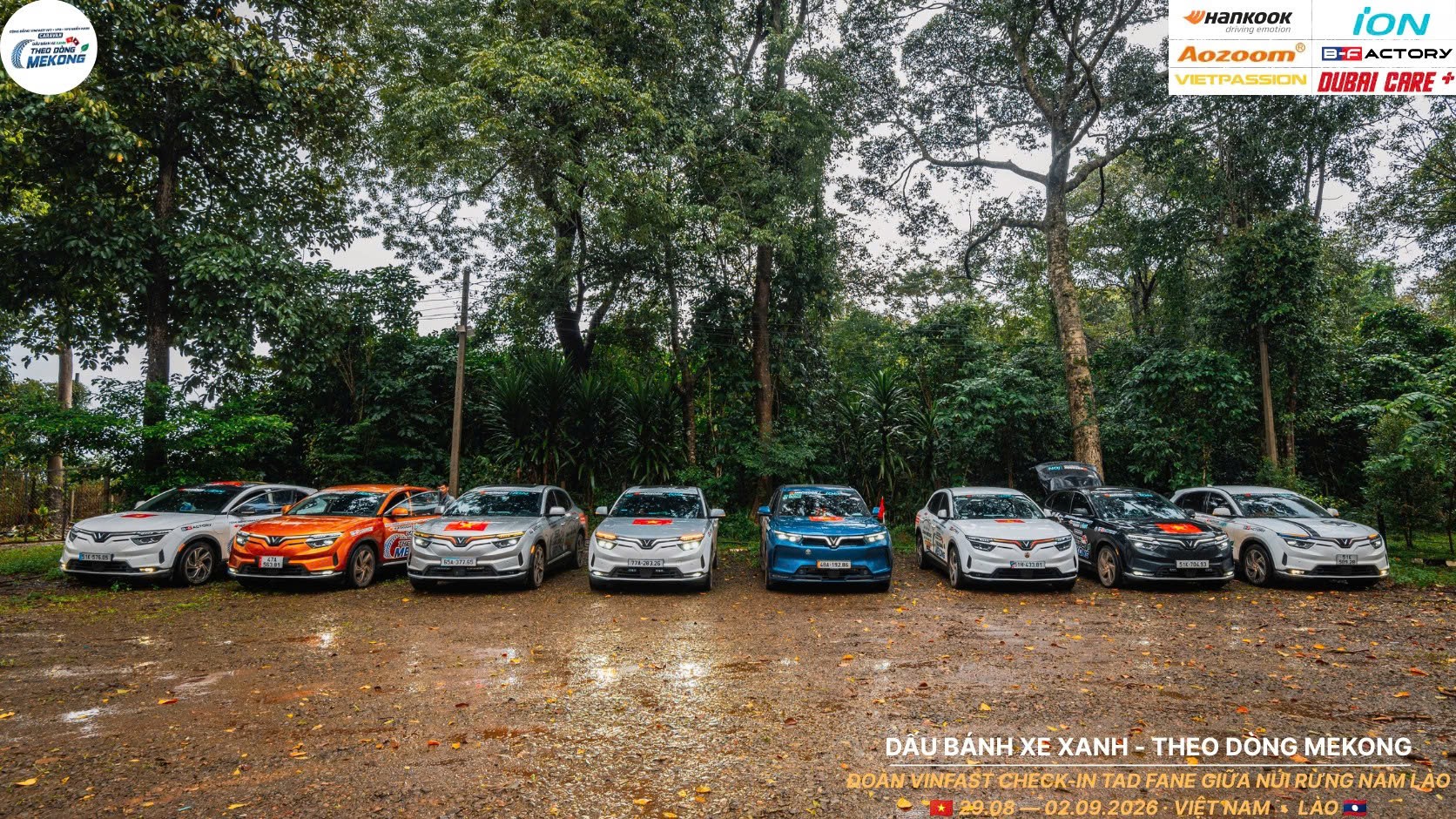 3.000 km theo dòng Mekong trên những chiếc VinFast