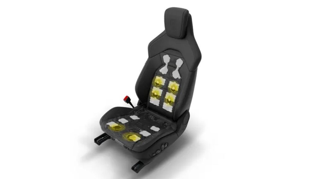 Porsche Cayenne Electric 2027 có ghế massage 4D, rung theo giai điệu âm nhạc