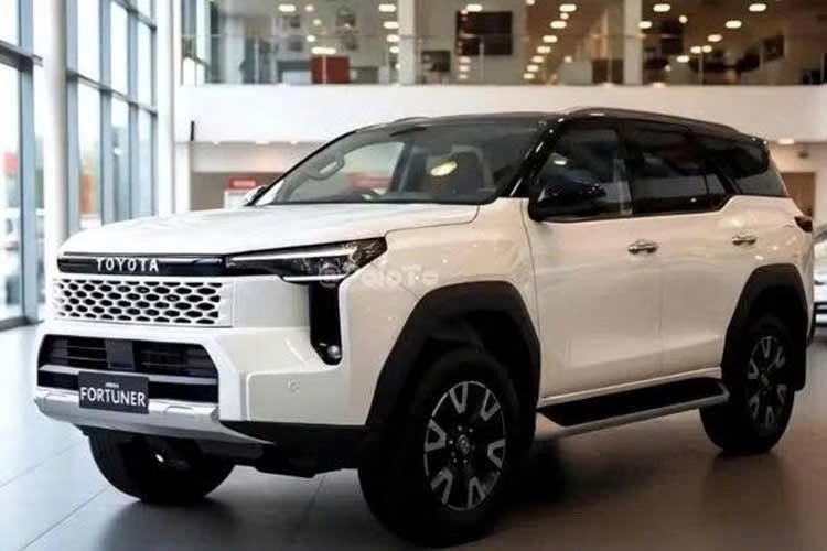 Toyota Fortuner 2027 chạy thử tại Thái Lan Toyota Fortuner 2027 chạy thử tại Thái Lan