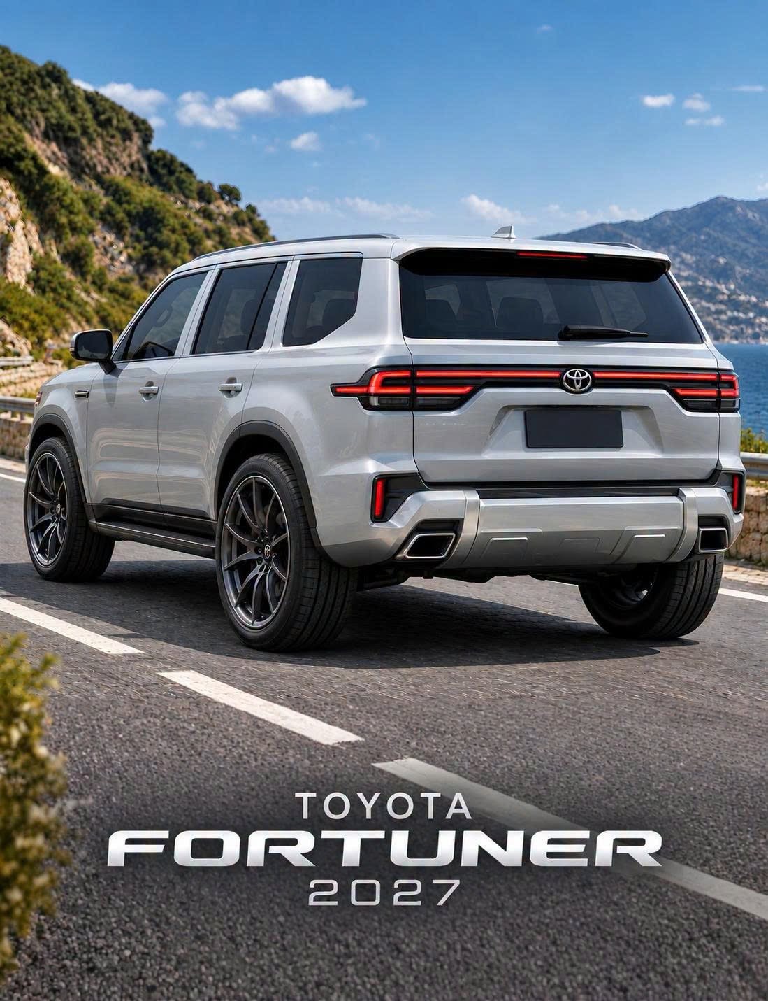 Toyota Fortuner 2027 chạy thử tại Thái Lan Toyota Fortuner 2027 chạy thử tại Thái Lan