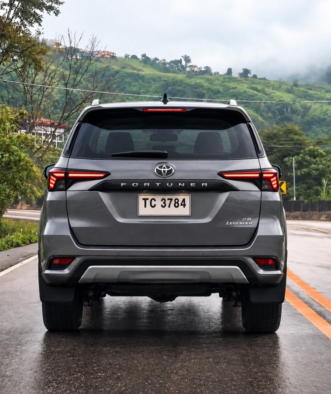 Lại lộ thêm ảnh Toyota Fortuner thế hệ mới chạy thử, dự kiến ra mắt cuối năm nay