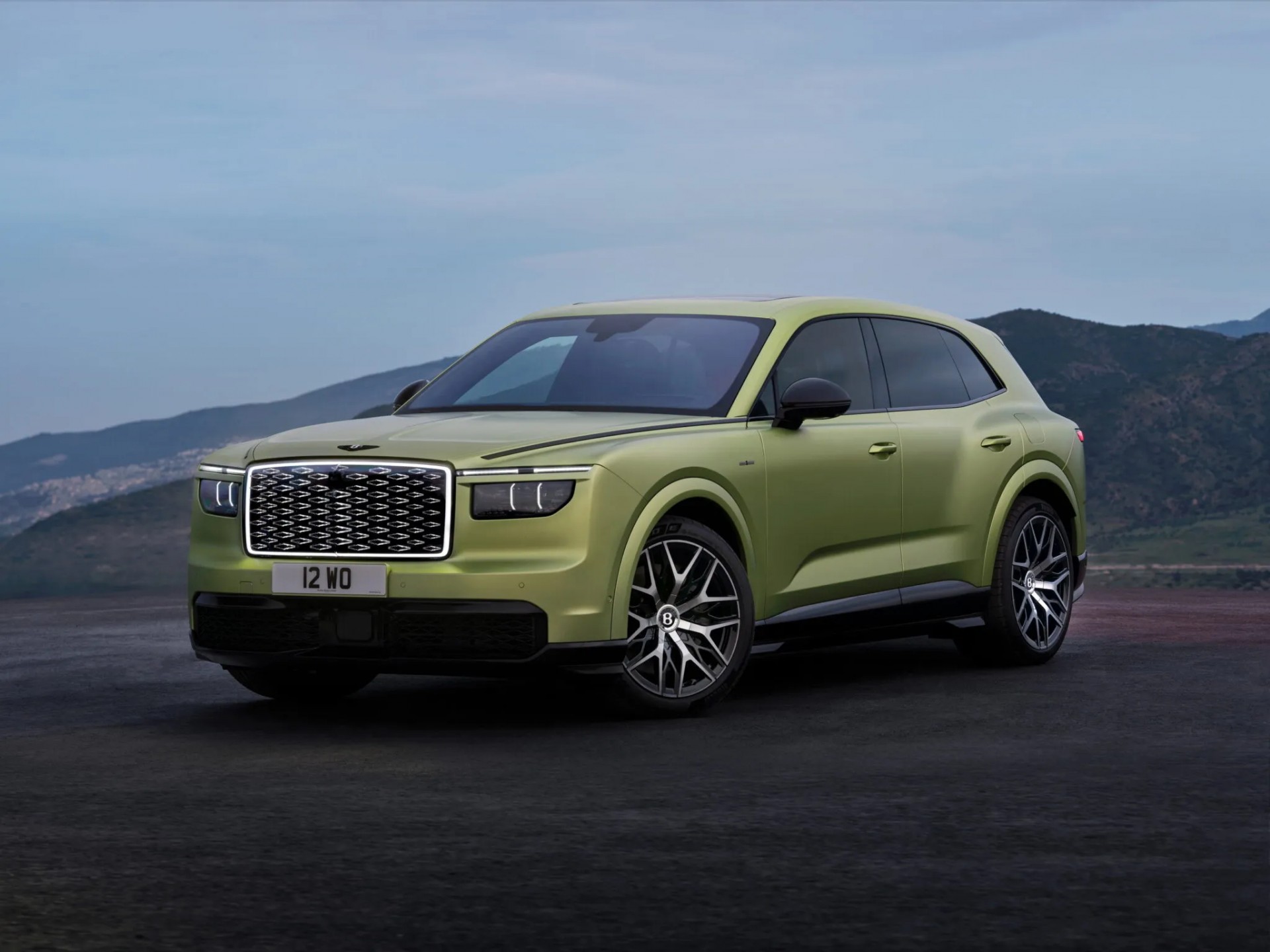 Bentley Torcal ra mắt với sức mạnh 876 mã lực và đẳng cấp SUV điện hạng sang Phía trước của Bentley Torcal