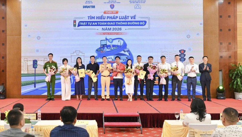 Thử sức cùng cuộc thi tìm hiểu pháp luật về Trật tự, an toàn giao thông đường bộ năm 2026