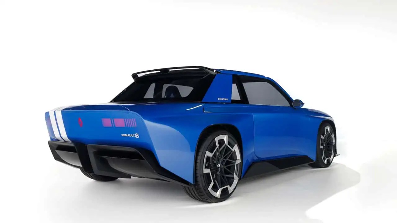 Renault 8 Gordini Concept đưa biểu tượng ô tô Pháp thập niên 1960 vào kỷ nguyên xe điện