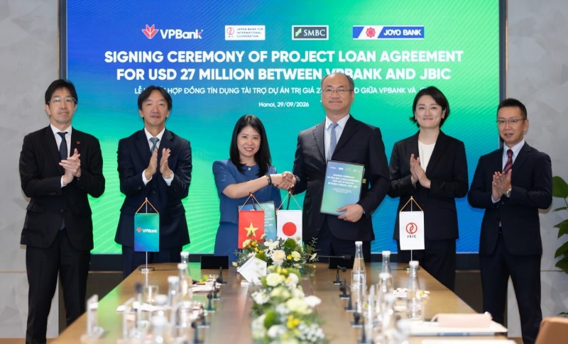 VPBank ký kết khoản vay 27 triệu USD với JBIC, tài trợ dự án truyền tải điện