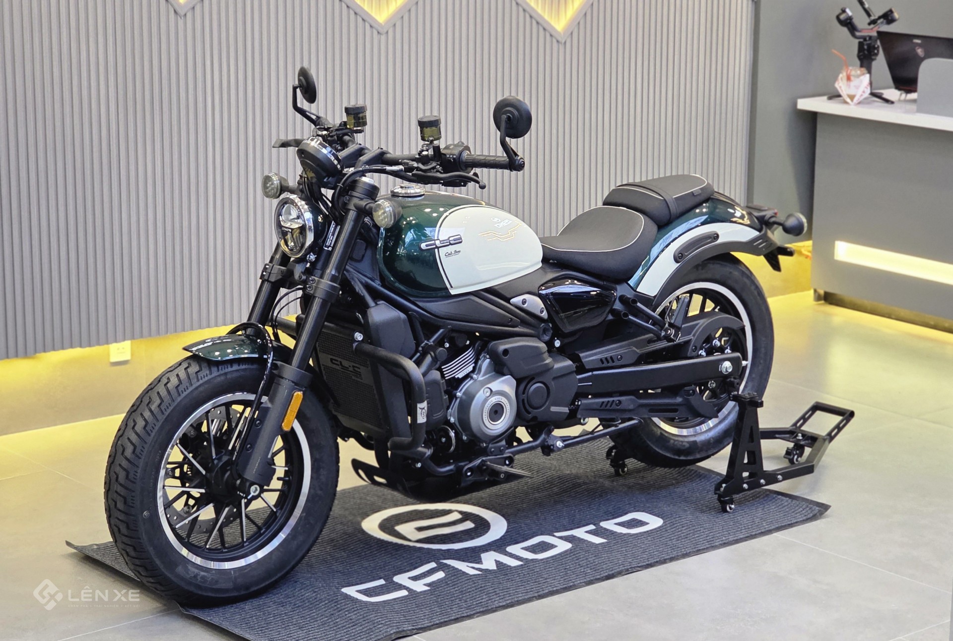 Mô tô không côn tay CFMoto 450CL-C AMT về Việt Nam, giá 167 triệu đồng