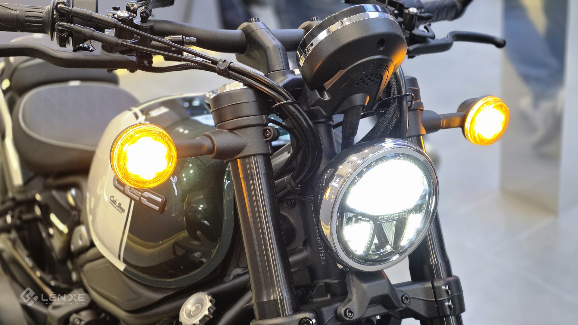 Mô tô không côn tay CFMoto 450CL-C AMT về Việt Nam, giá 167 triệu đồng
