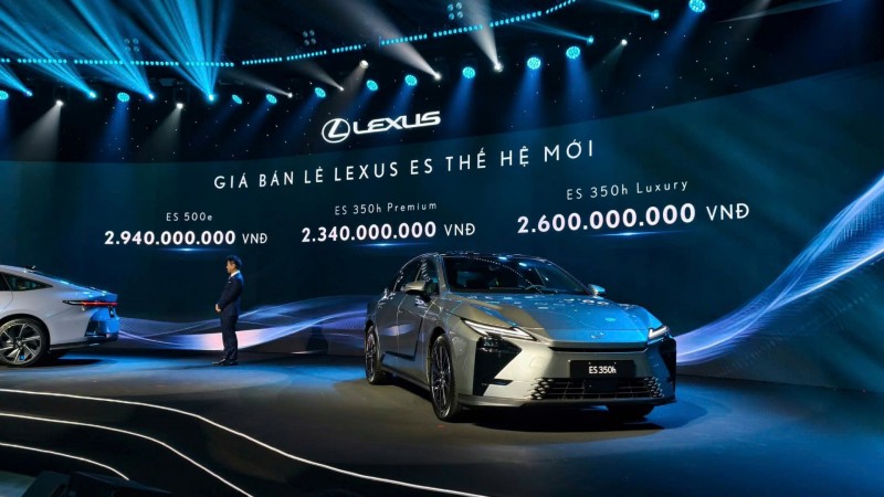 Lexus ES thế hệ mới ra mắt, có bản thuần điện và hybrid, bỏ động cơ xăng