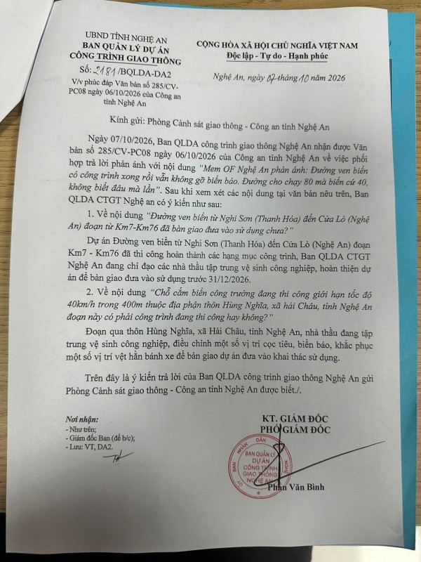 Đã dỡ biển tạm trên đường ven biển từ phản ánh của thành viên Otofun Nghệ An Đã dỡ biển tạm trên đường ven biển từ phản ánh của thành viên Otofun Nghệ An