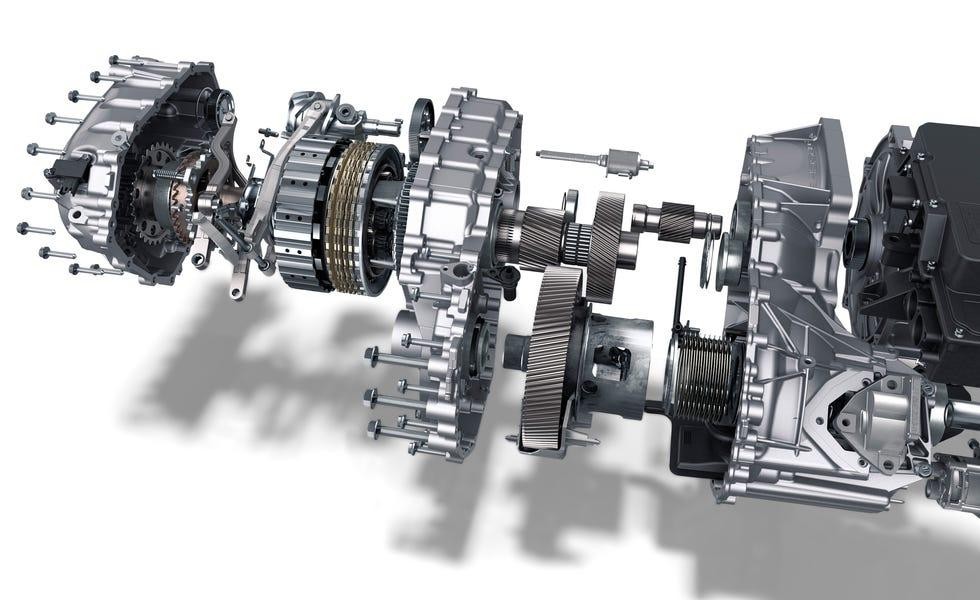 Vì sao ô tô điện thường chỉ có một cấp số? Mẫu xe điện Porsche Taycan sử dụng hộp số hai cấp