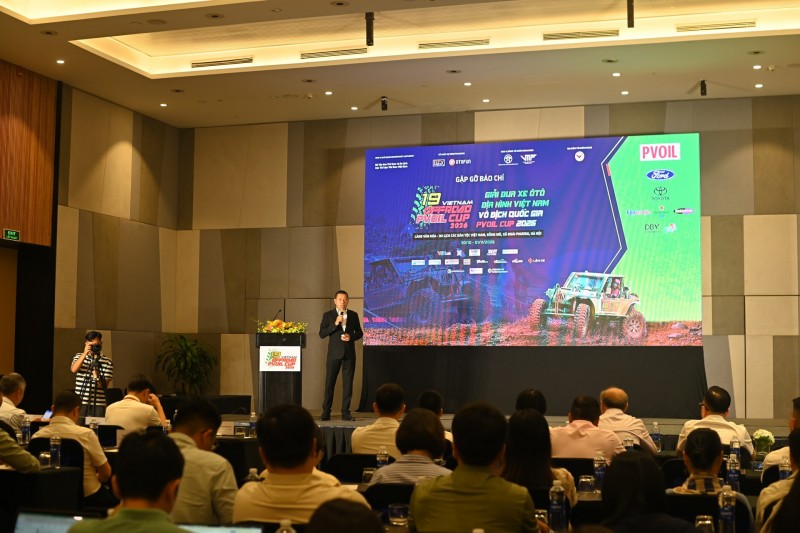 Gặp gỡ báo chí công bố Giải Đua xe Ô tô Địa hình Việt Nam Vô địch Quốc gia PVOIL Cup 2026 Gặp gỡ báo chí công bố Giải Đua xe Ô tô Địa hình Việt Nam Vô địch Quốc gia PVOIL Cup 2026