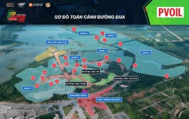 Khám phá chi tiết các đường đua tại PVOIL VOC 2026
