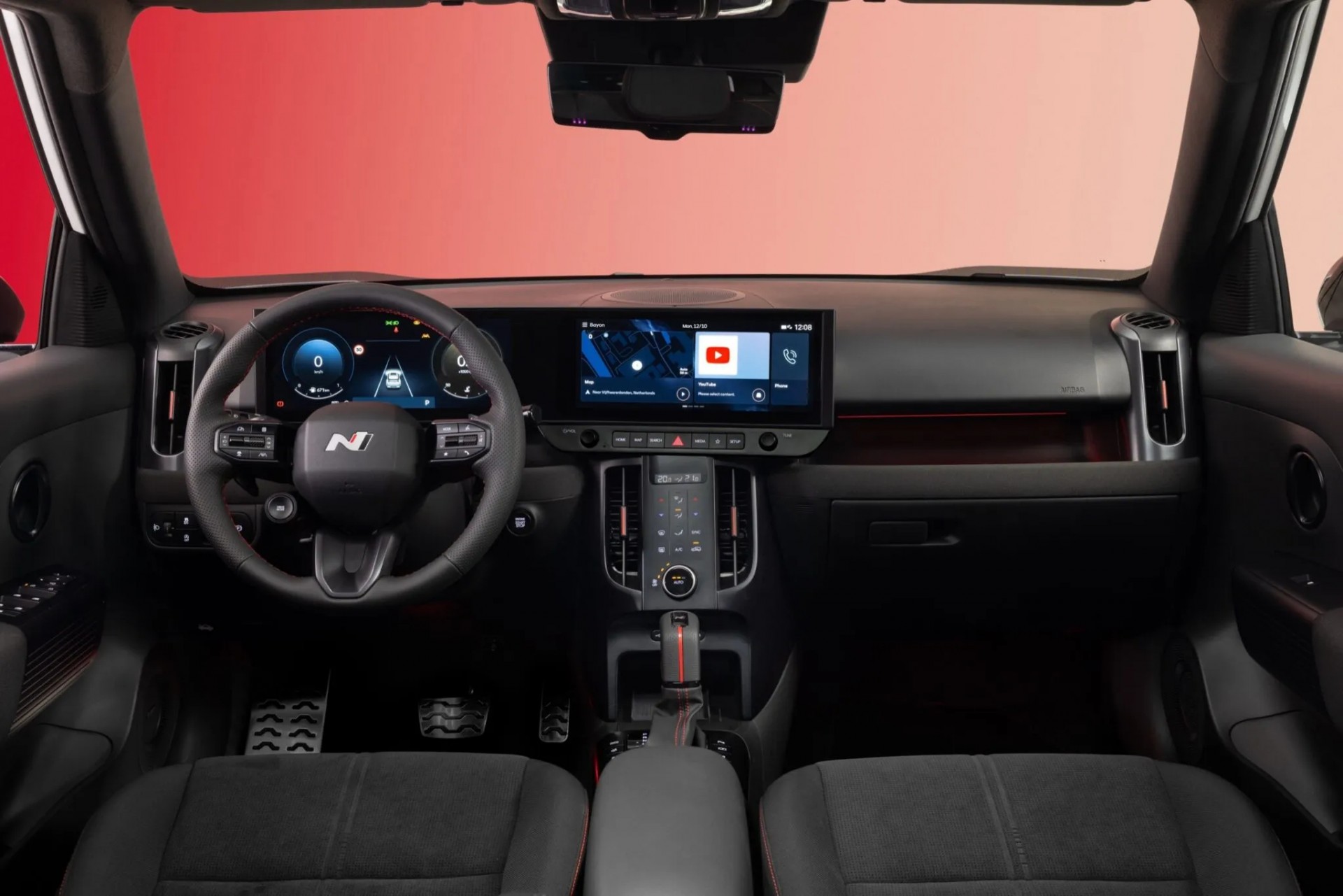 Hyundai Bayon 2027 lột xác thiết kế, lần đầu có bản hybrid Nội thất của Hyundai Bayon 2027