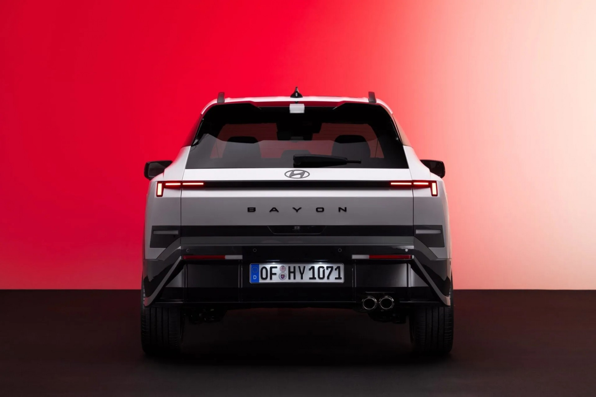 Hyundai Bayon 2027 lột xác thiết kế, lần đầu có bản hybrid Đuôi xe của Hyundai Bayon 2027