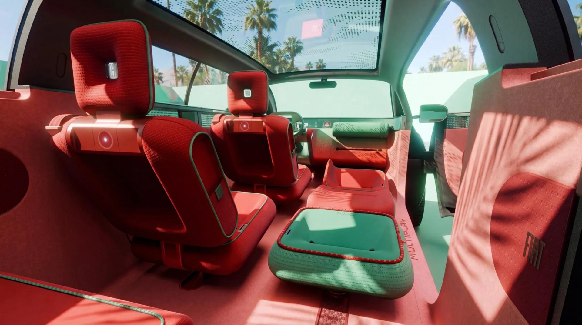 Đây là Fiat Multiplay, mẫu xe concept có chức năng của MPV, SUV và cả bán tải
