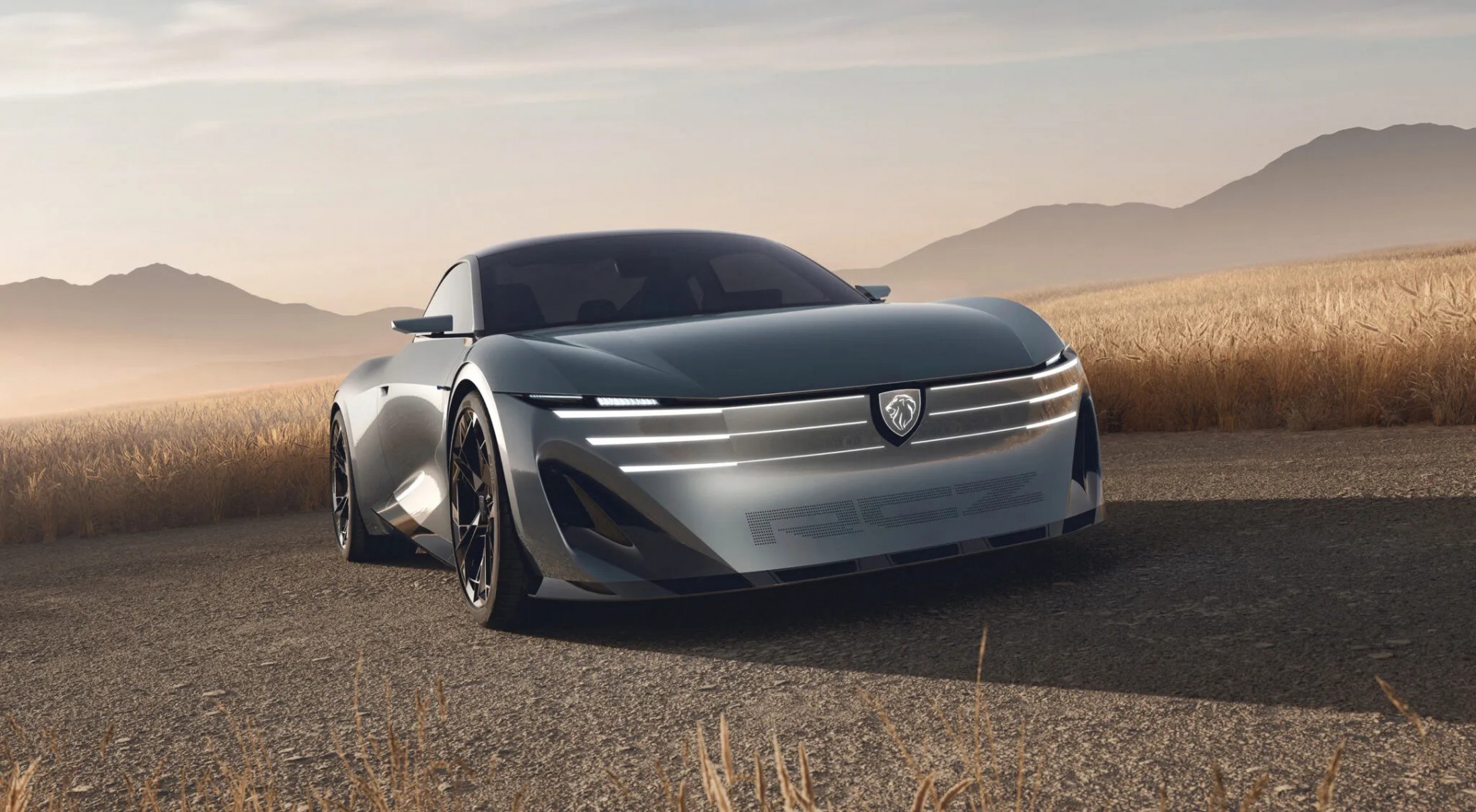 Peugeot RCZ Vision là mẫu xe concept chạy điện mang thiết kế đậm tính tương lai của thương hiệu Pháp
