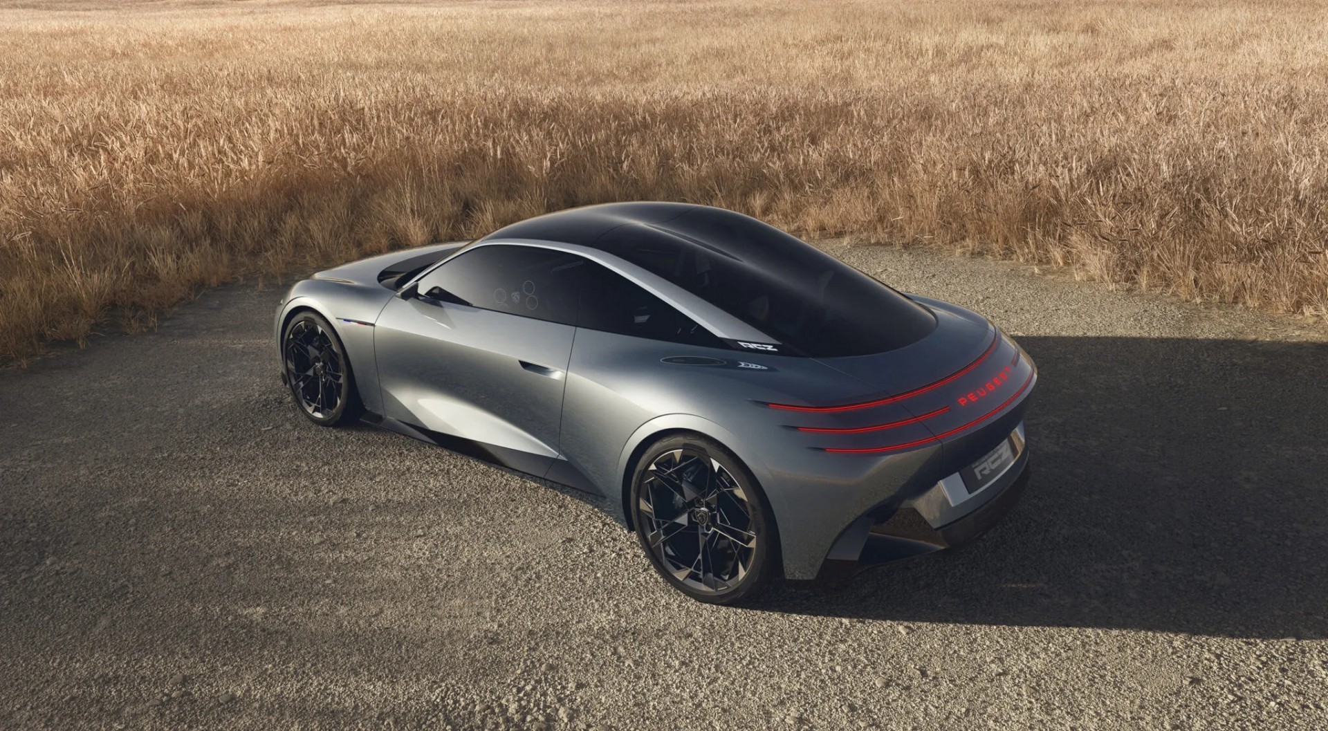 Peugeot RCZ Vision trình làng, kiểu dáng coupe điện 500 mã lực với pin thể rắn