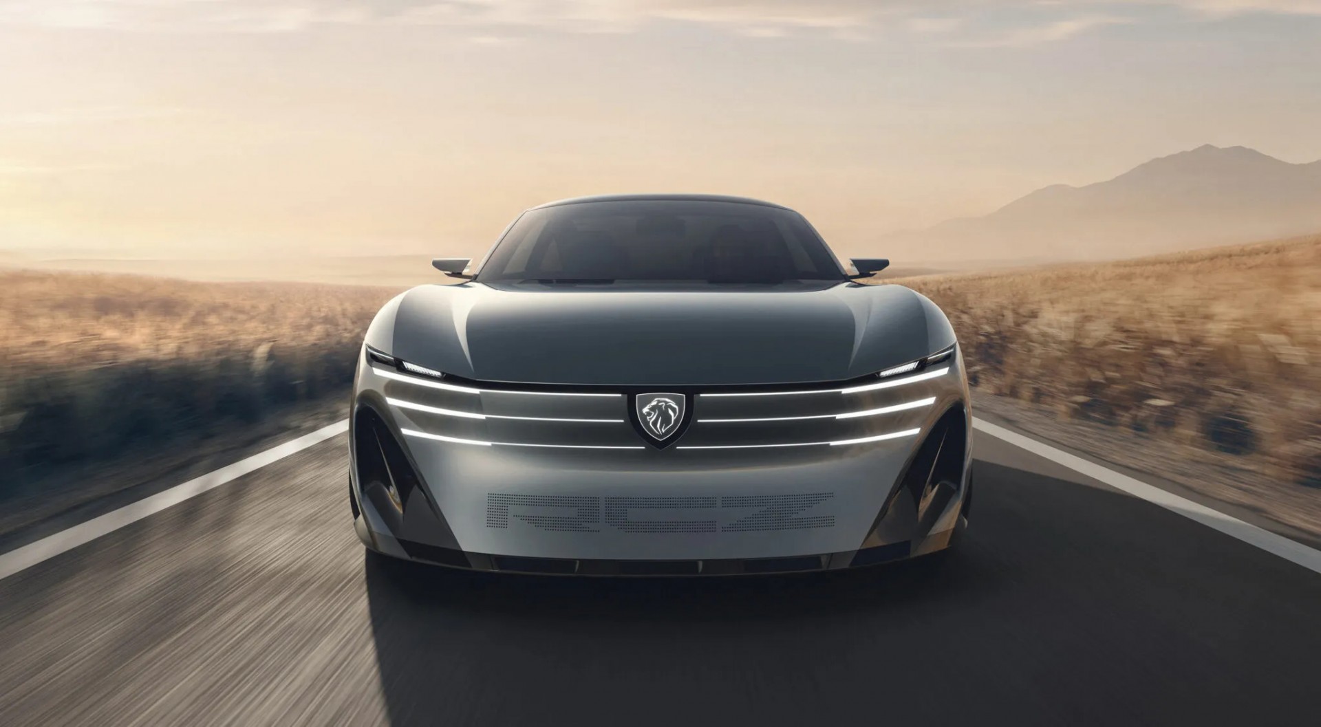 Peugeot RCZ Vision trình làng, kiểu dáng coupe điện 500 mã lực với pin thể rắn