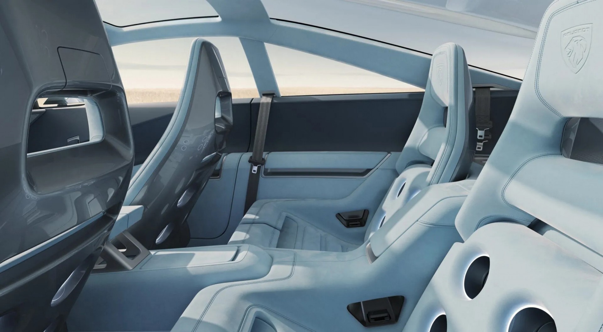 Peugeot RCZ Vision trình làng, kiểu dáng coupe điện 500 mã lực với pin thể rắn