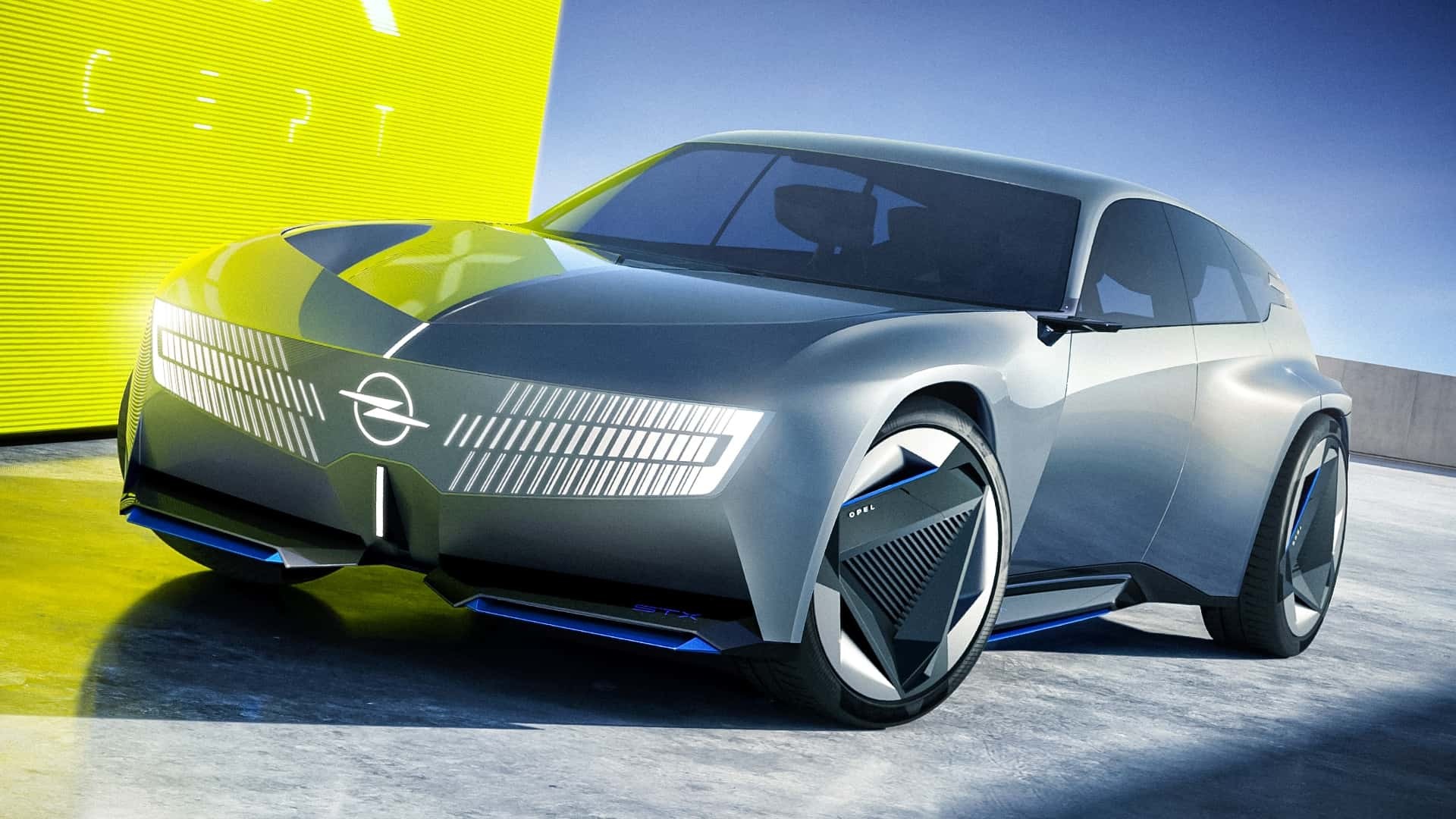 Opel STX Concept, mẫu wagon chạy điện đến từ tương lai của thương hiệu Đức