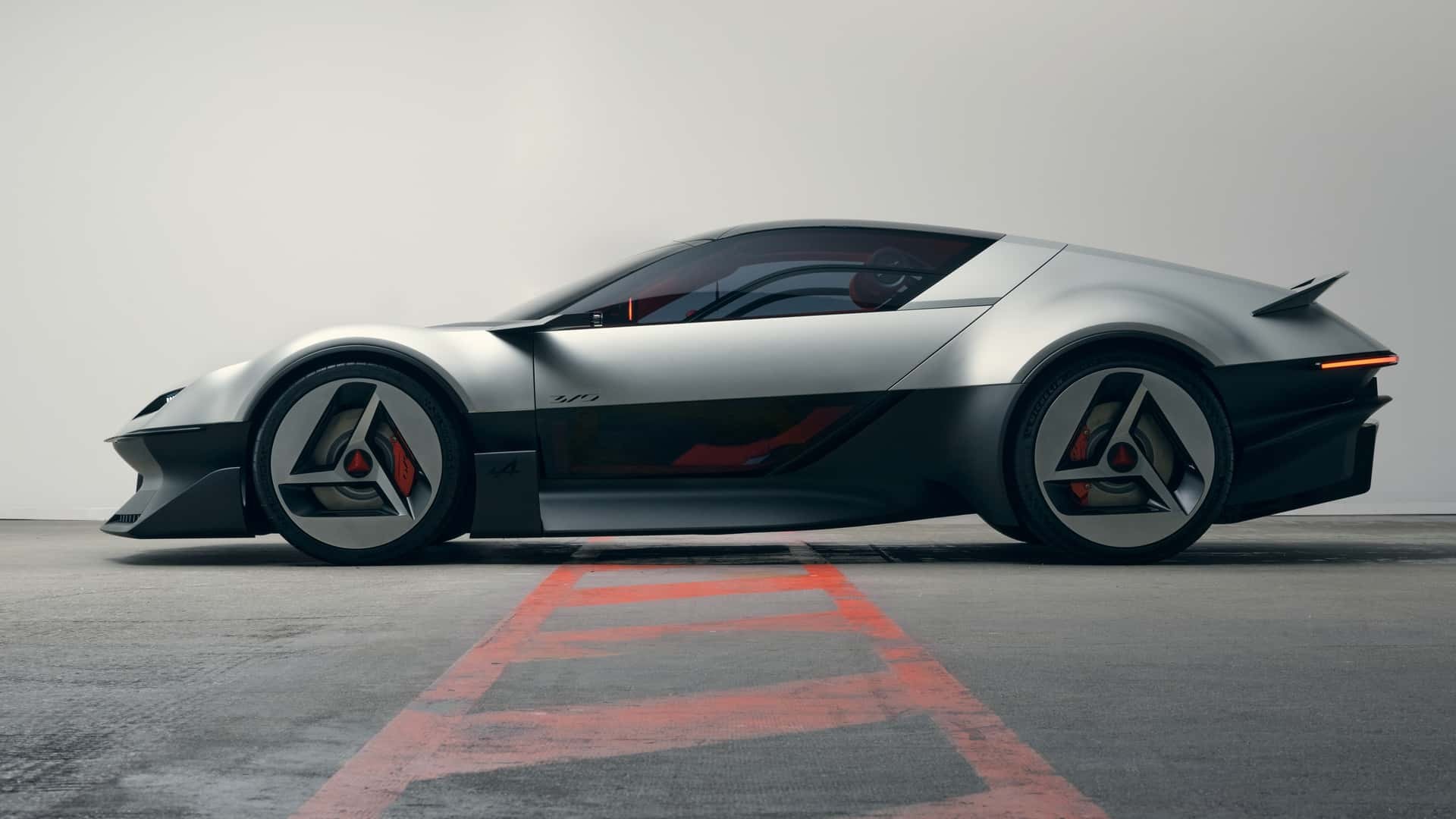 Alpine A310 Vision tái hiện xe thể thao Pháp kinh điển bằng ngôn ngữ thiết kế tương lai