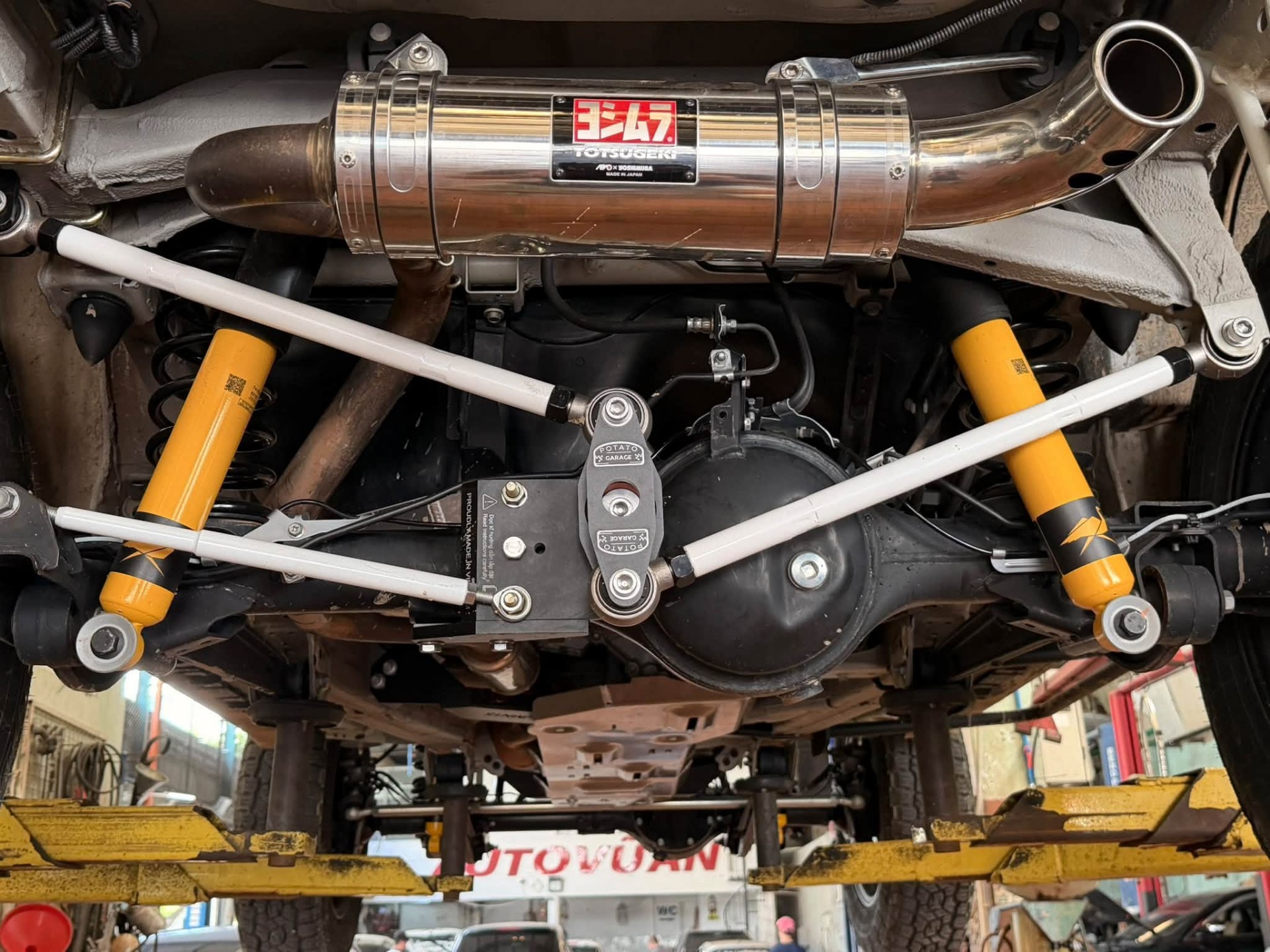 Những hình ảnh được Trần Hoàng Tuấn chia sẻ lên một nhóm cộng đồng Suzuki Jimny trên Facebook