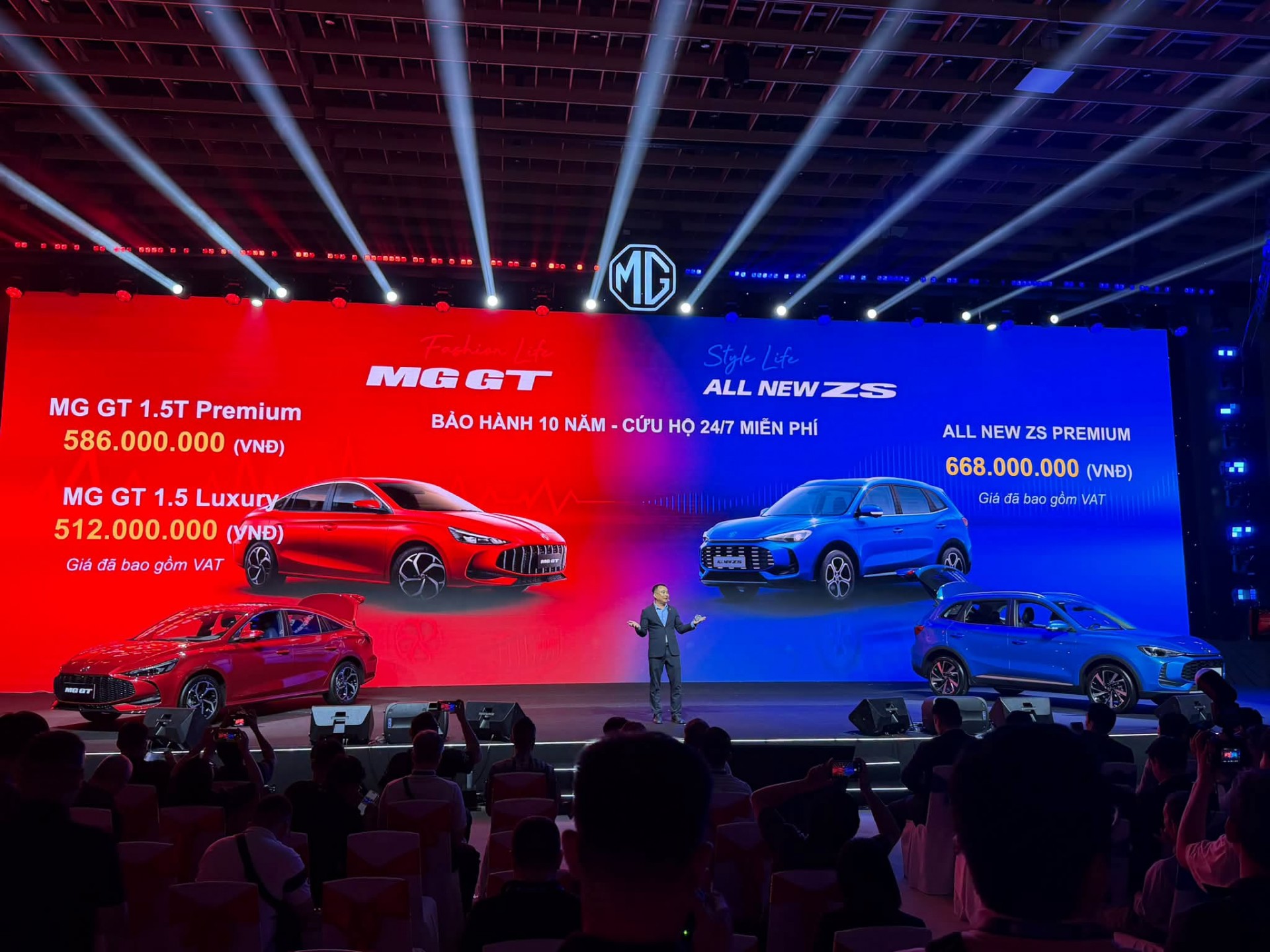 MG5 GT, MG ZS Hybrid+ ra mắt Việt Nam, giá từ 512 triệu đồng MG5 GT, MG ZS Hybrid+ ra mắt Việt Nam, giá từ 512 triệu đồng