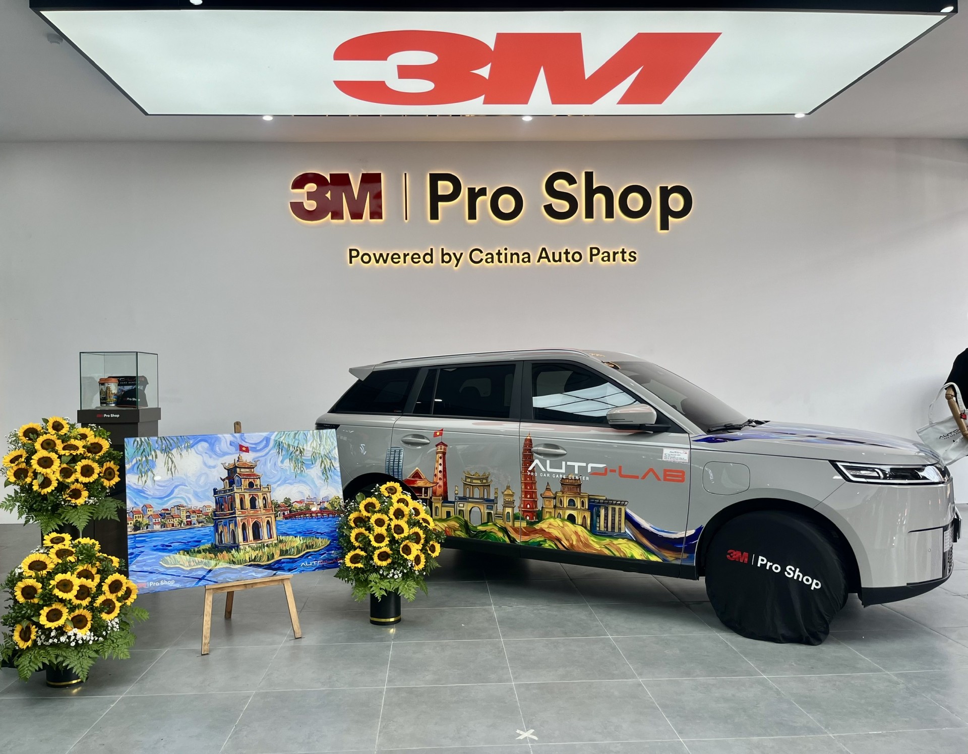 3M Việt Nam khai trương 3M Shop Pro đầu tiên tại Hà Nội Hãng xe Trung Quốc hợp tác với thương hiệu phim dán kính