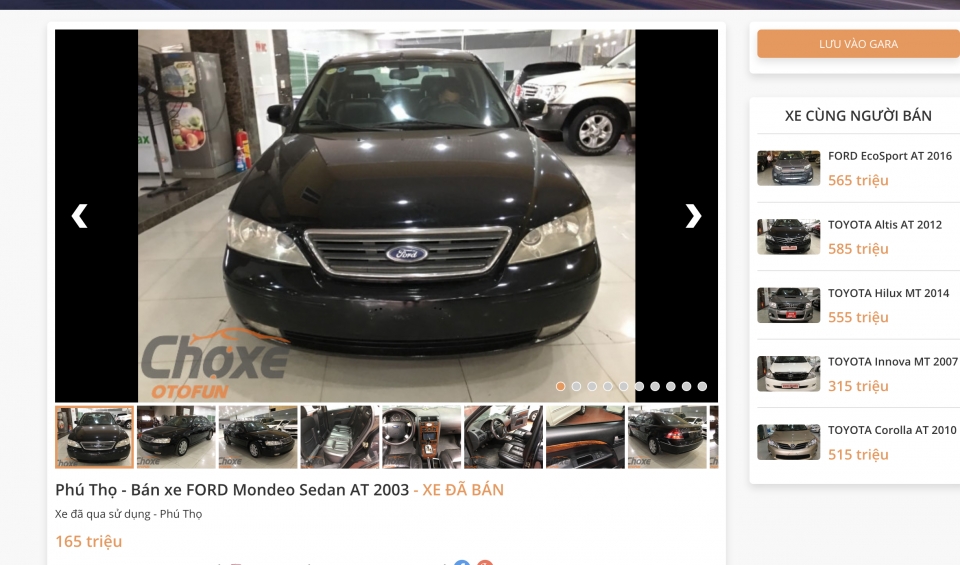 Ford Mondeo cũ giá dưới 200 triệu đồng: Xe 'sang' kinh tế để chơi Tết ford mondeo cu gia duoi 200 trieu dong xe sang kinh te de choi tet