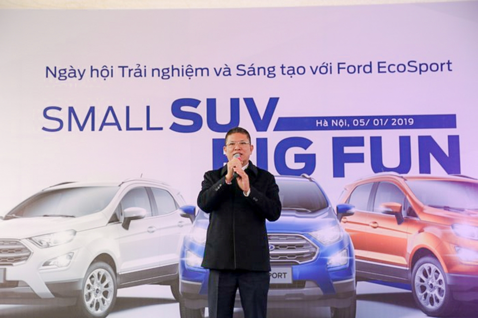 Ford EcoSport trình diễn khả năng off-road bất ngờ ford ecosport trinh dien kha nang off road an tuong trong ngay hoi trai nghiem va sang tao